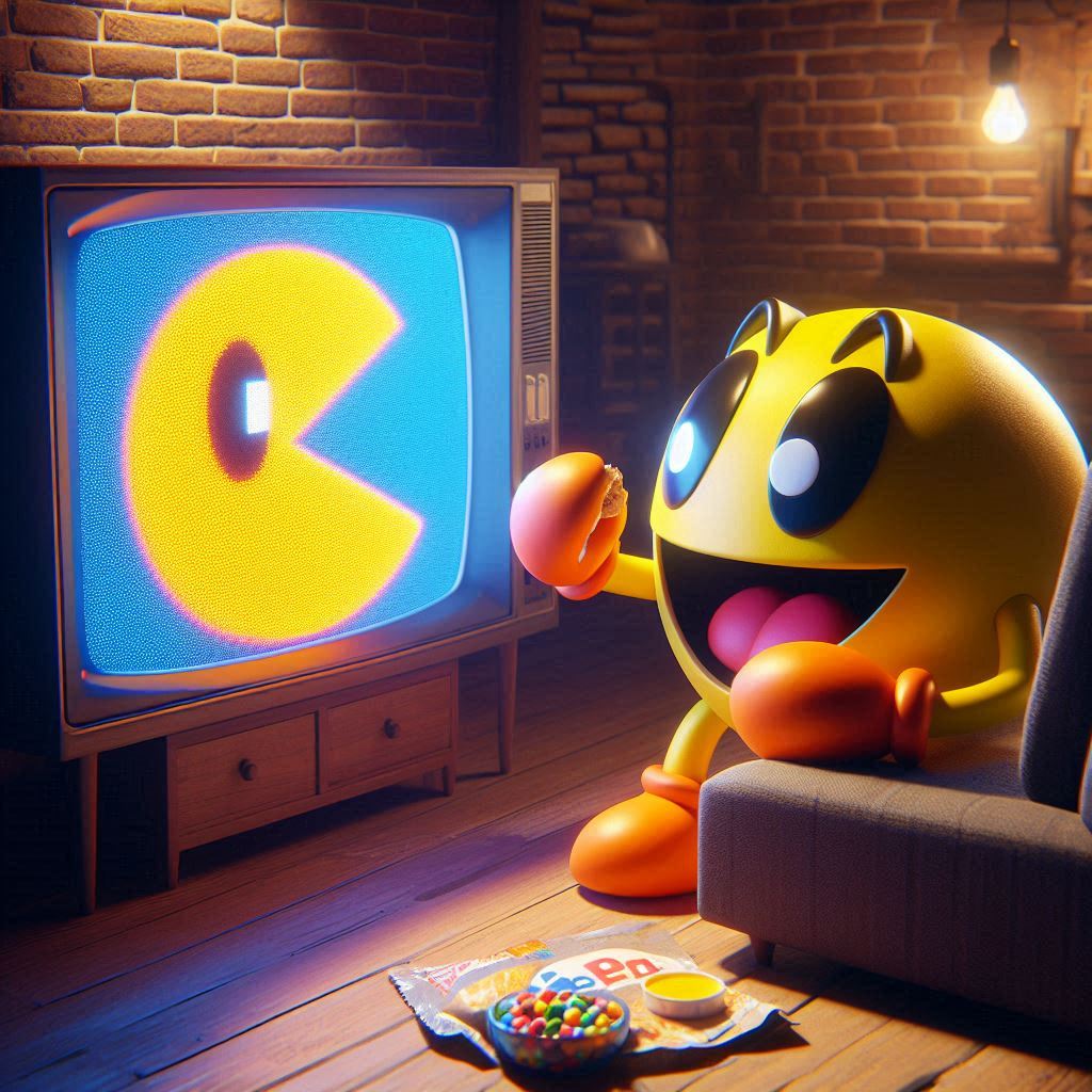 Pacman Watch Himself